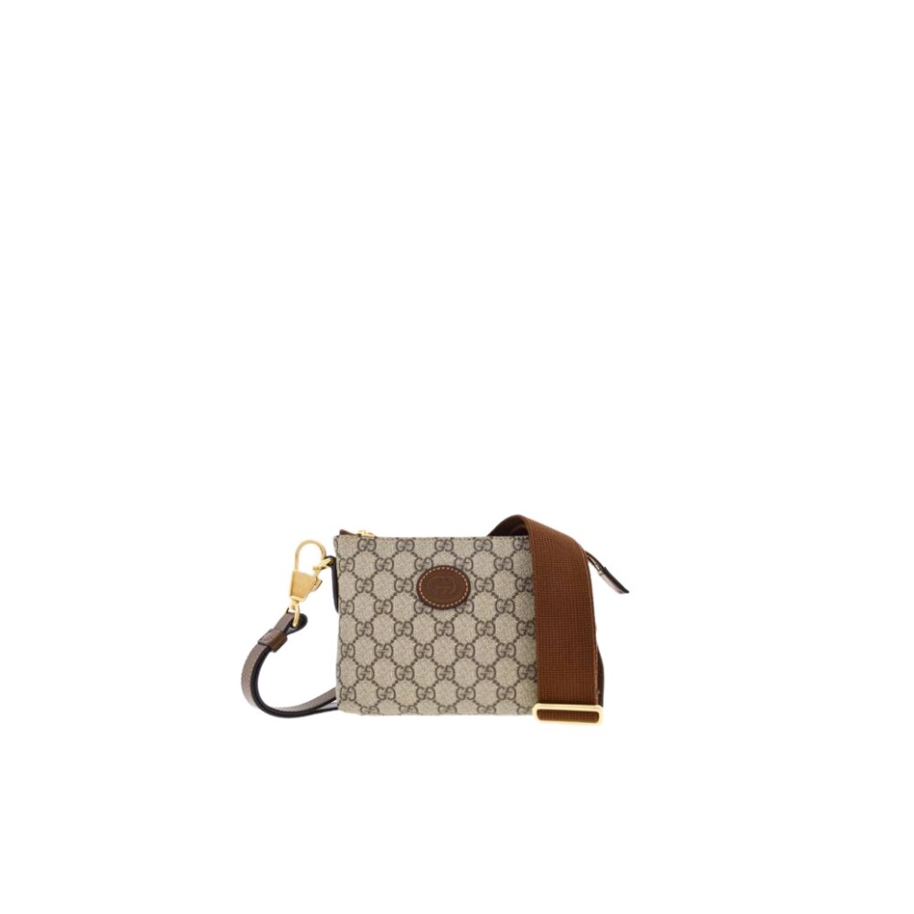 Micro Crossbody Tas met GG Embleem Gucci Dames Miinto.be