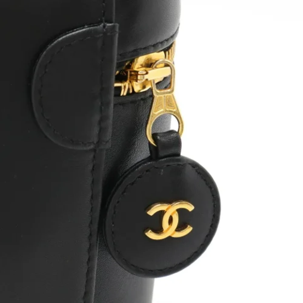 Chanel Vintage Pre-owned Fabric chanel-bags Black Dames