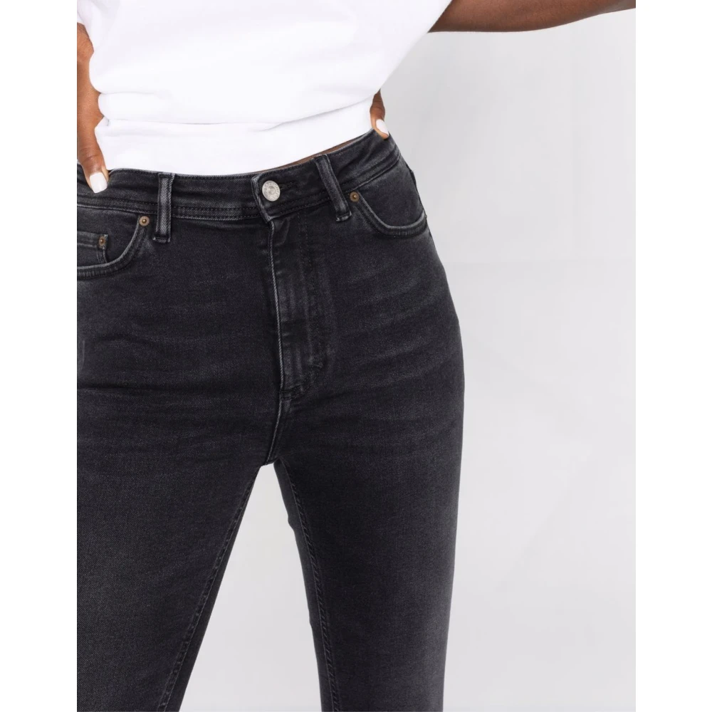 Acne Studios Zwarte Slim Fit Skinny Jeans Black Dames