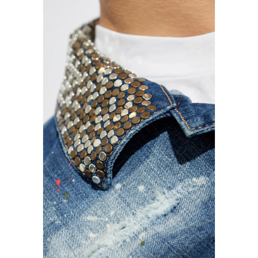 Dsquared2 Denim jas Blue Heren