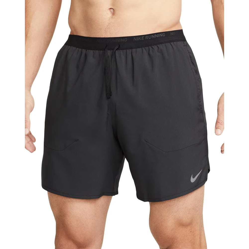 Dri-Fit Stride 7" Running Shorts Herre Black/Reflective Silver S