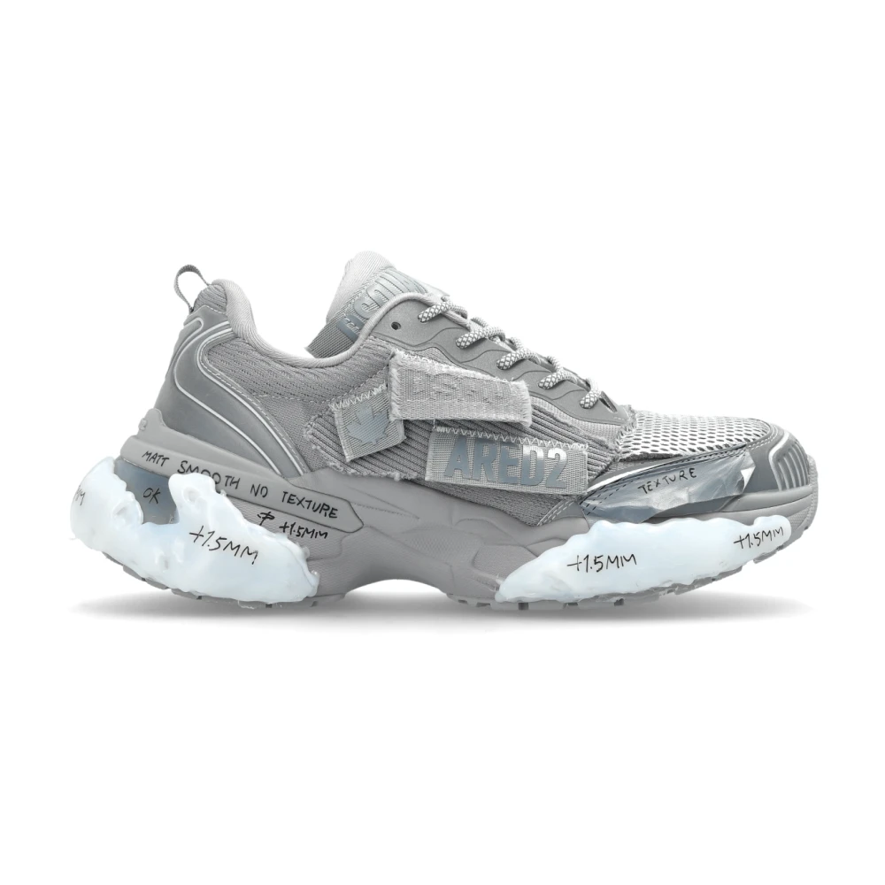 Dsquared2 Faster Sportschoenen Heren Schoenen Grijs