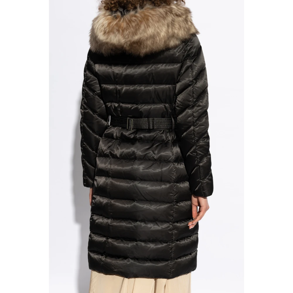 Moncler Donsjack Leersie Black Dames