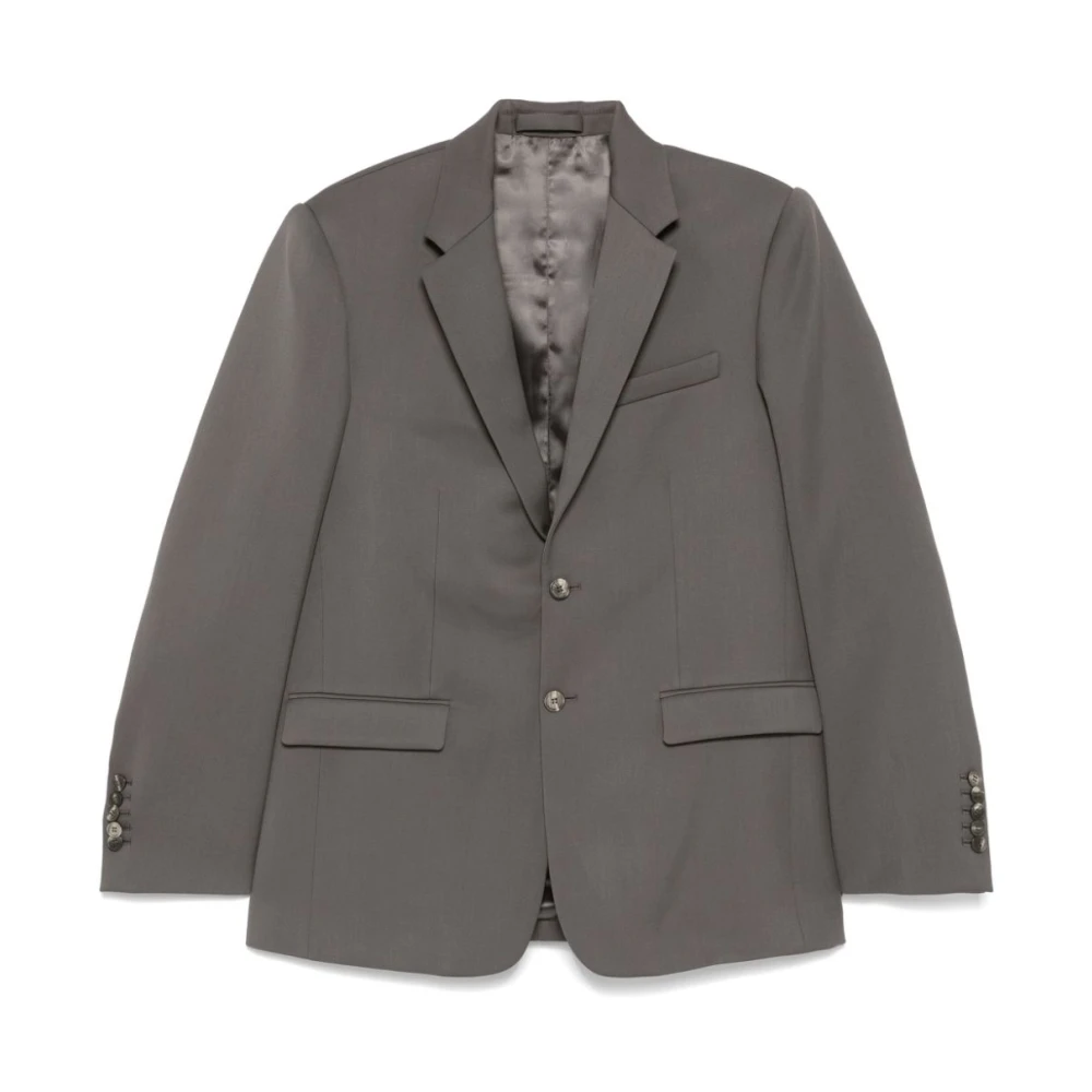 Wardrobe.nyc Oversize Single Breasted Blazer Gray Dames