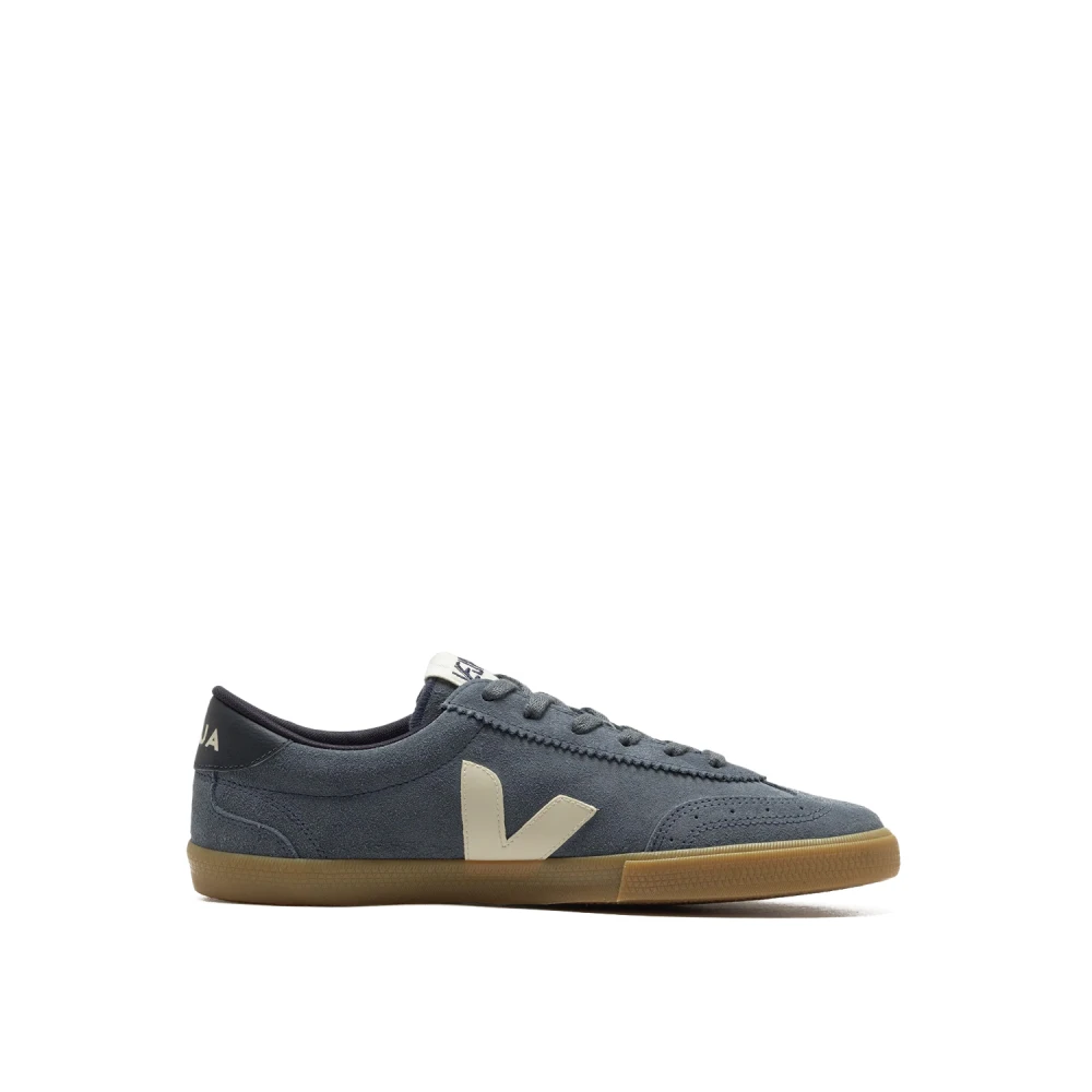 Veja Volley Suede California Pierre Natural Heren Schoenen Blauw
