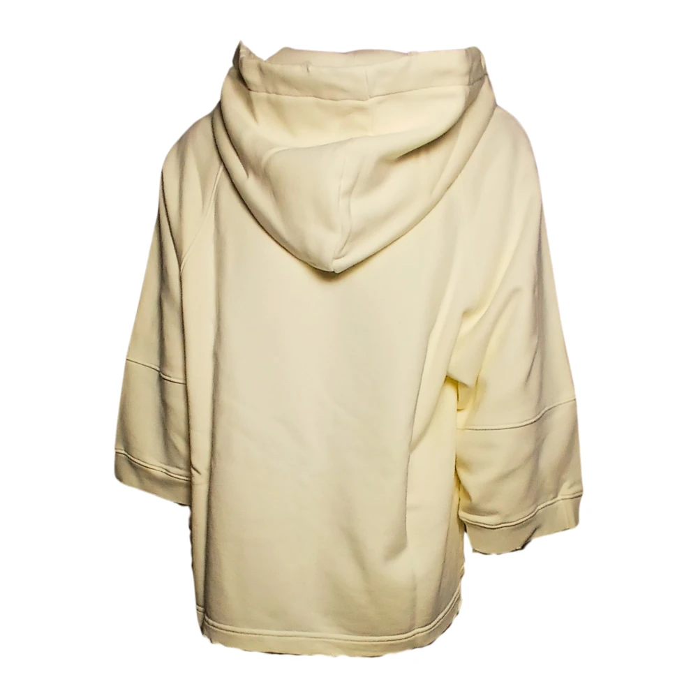 Moschino Stijlvolle Sweatshirts en Hoodies Beige Dames
