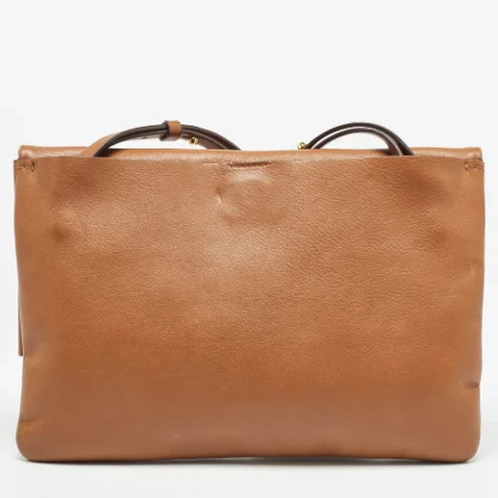 Michael Kors Pre-owned Leather shoulder-bags Brown Dames