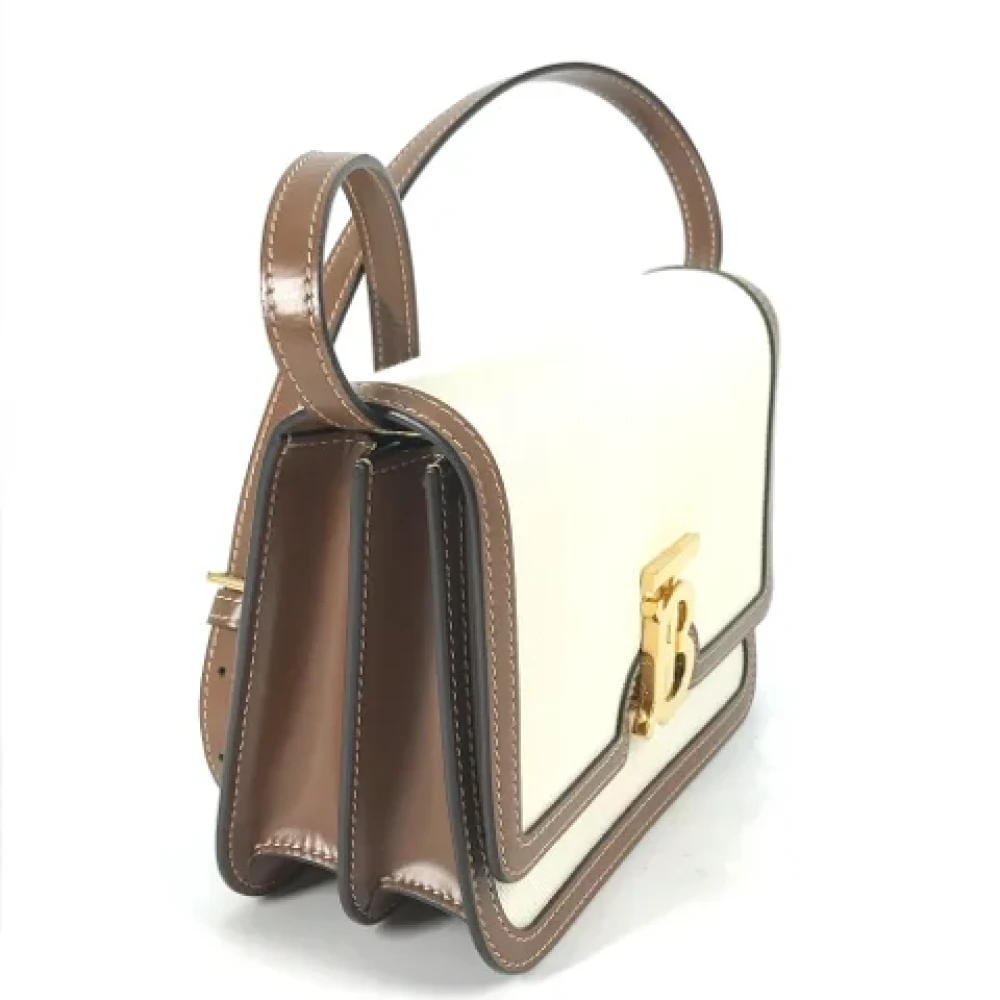Burberry Vintage Pre-owned Fabric shoulder-bags Beige Dames