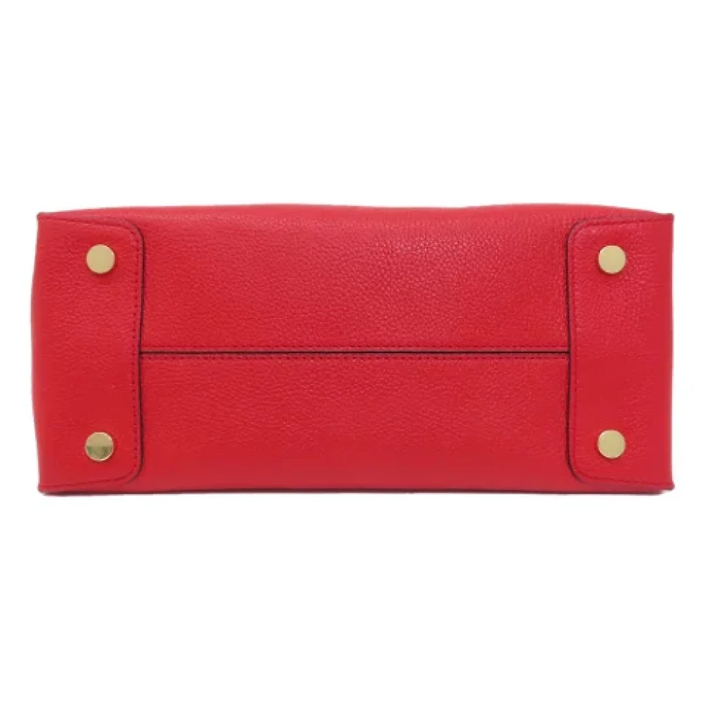 Michael Kors Pre-owned Leather handbags Red Dames