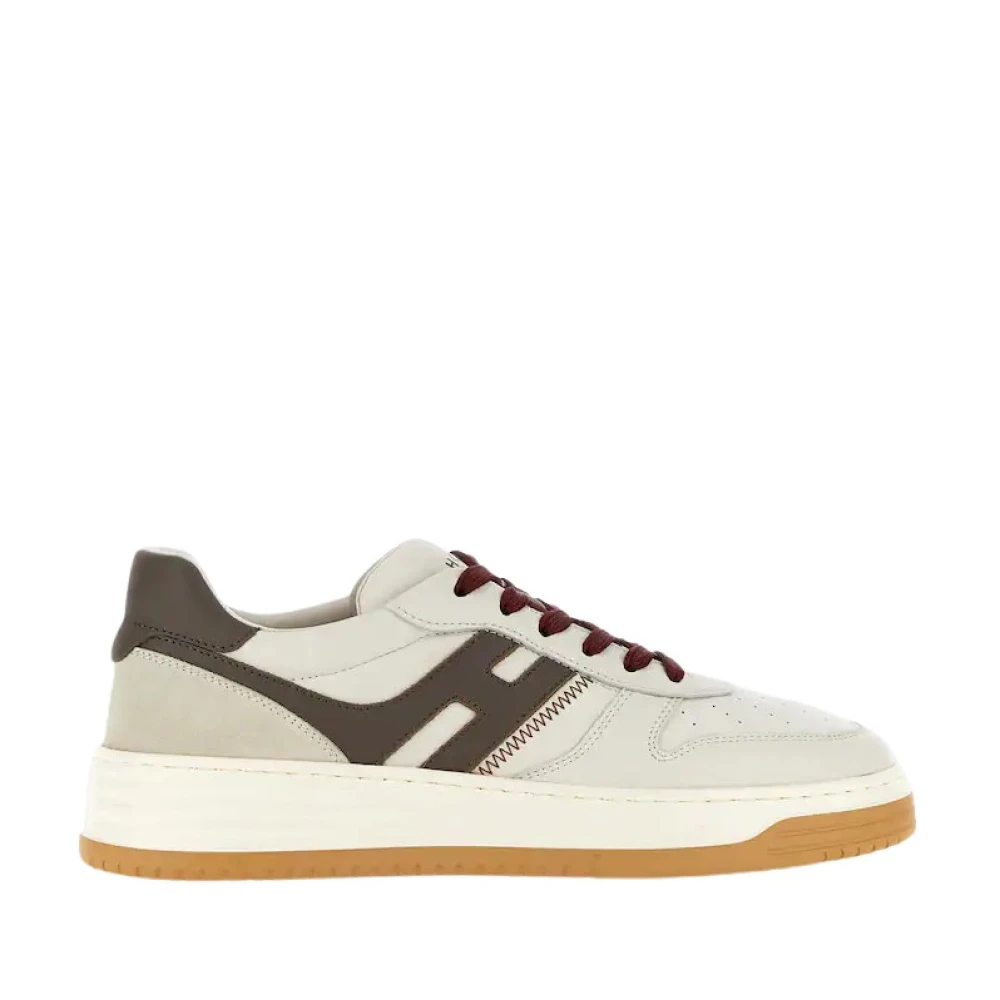 Hogan Men's Ivory Sneakers With Memory Foam