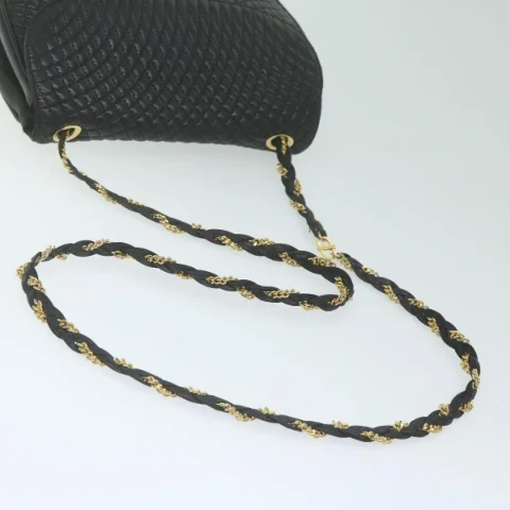 Bally Pre-owned Leather shoulder-bags Black Dames