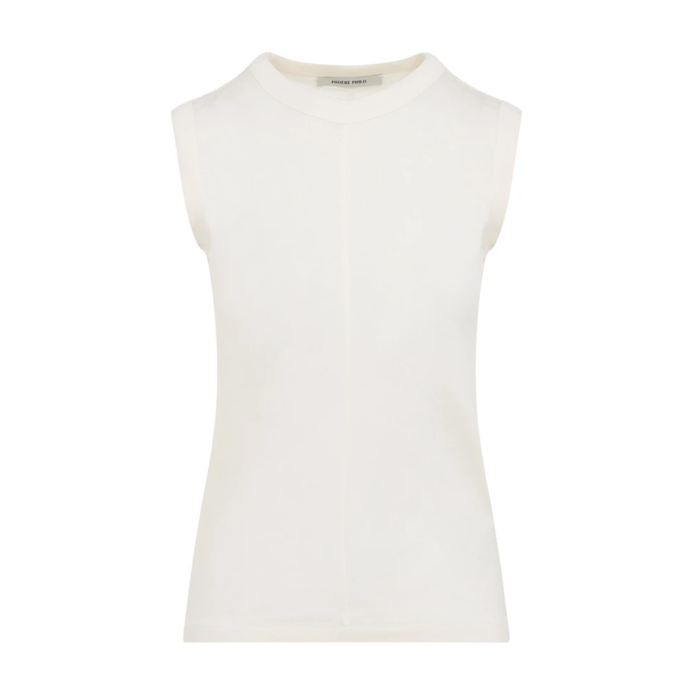Phoebe Philo Beige Underpinning Tank Top - Frau Tops S - Immagine 2