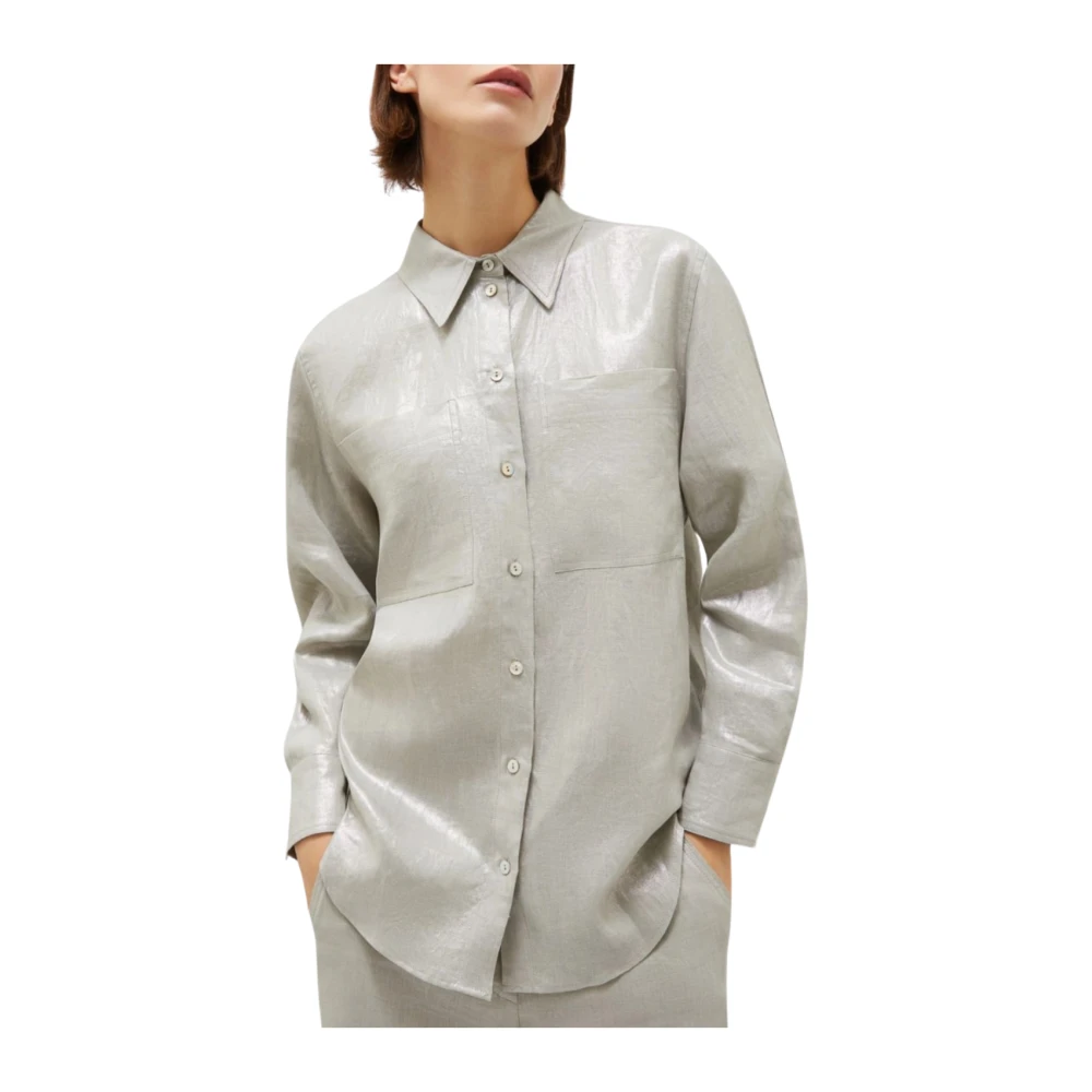 Marella Grijze Larix Shirt Gray Dames