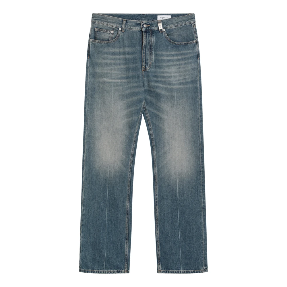 Alexander mcqueen Regular Fit Denim Jeans Blue Heren