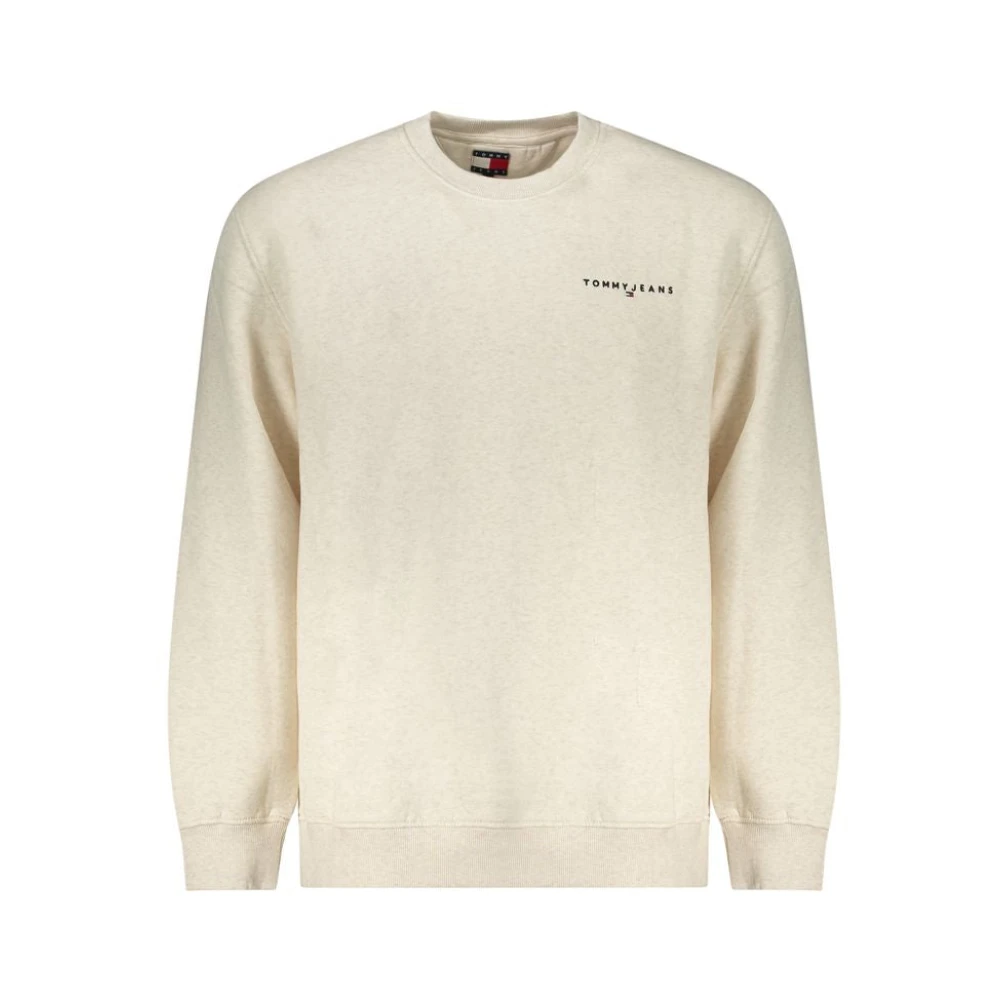 Tommy Hilfiger , Sweatshirts, Male, Beige, Xl, Cotton Jumper