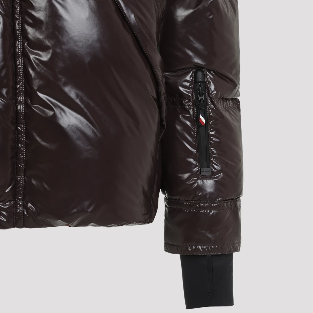 Moncler Taupe Overhemdjasje Brown Heren