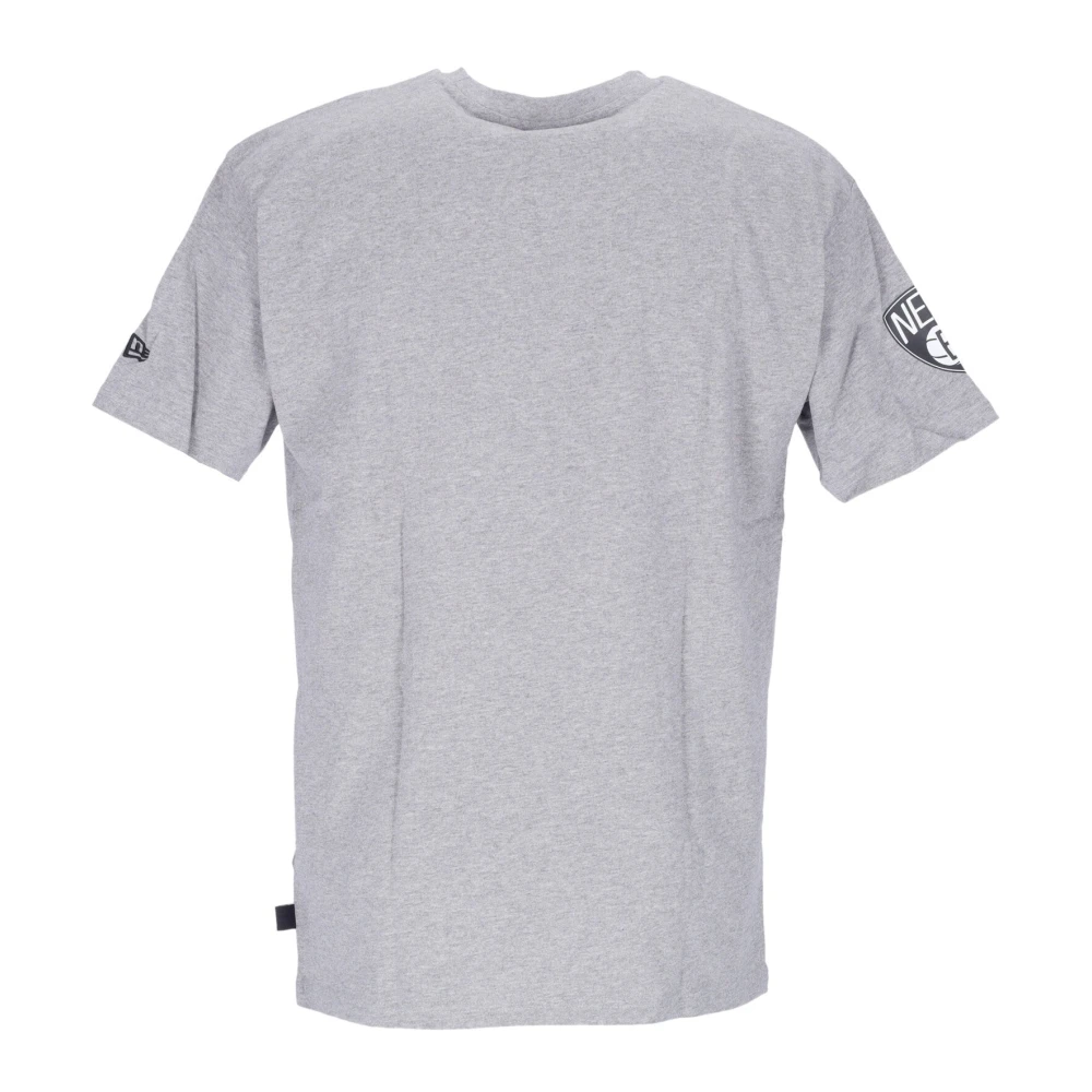 new era NBA Brooklyn Nets Oversized Tee Gray Heren