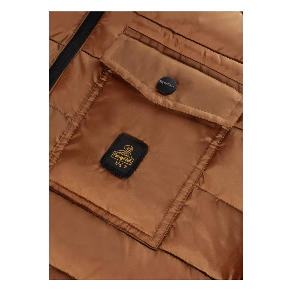 RefrigiWear Korte Gewatteerde Jas Brown Heren