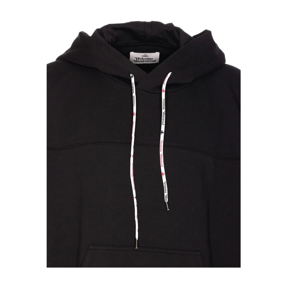 Vivienne Westwood Zwarte hoodie met zak Black Heren