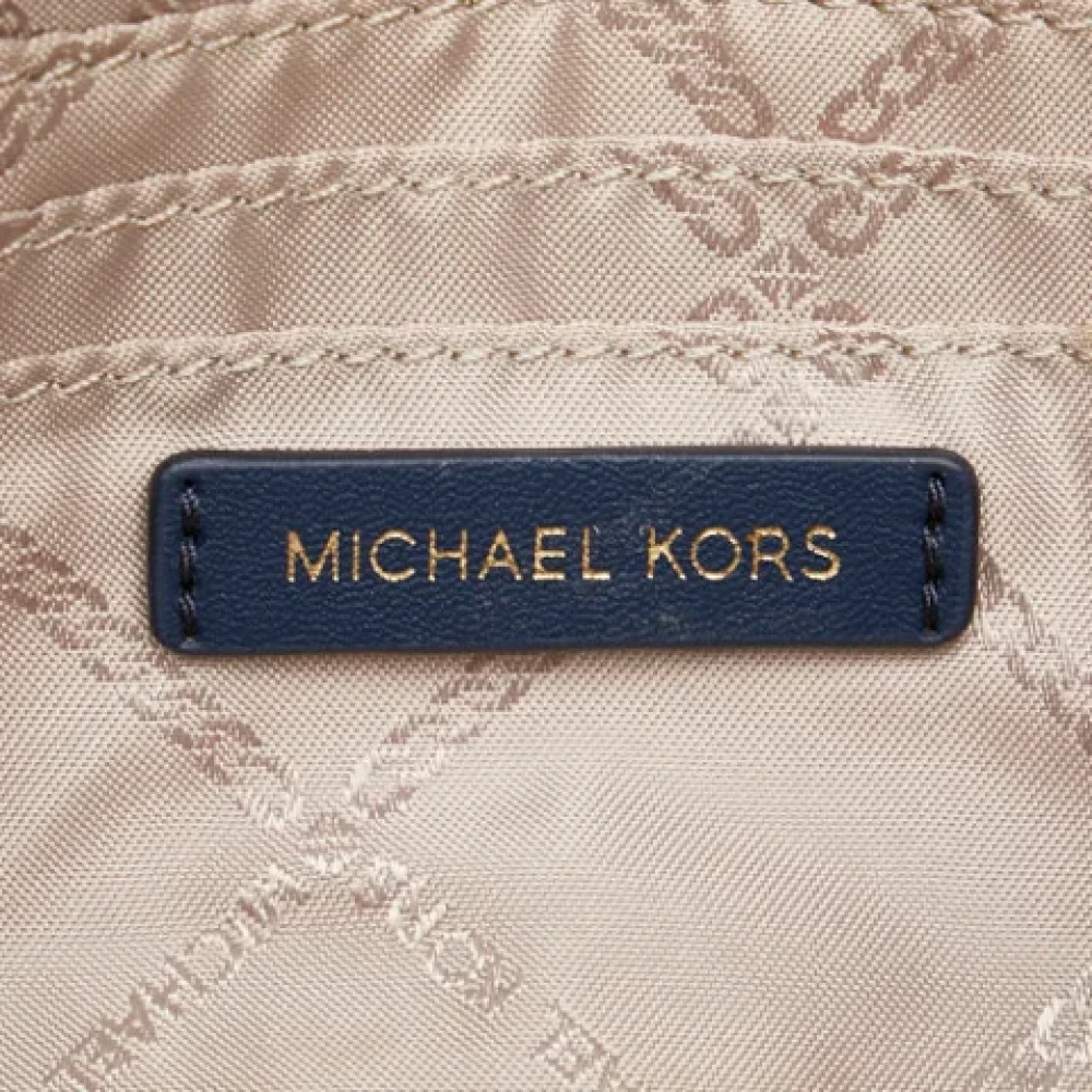Michael Kors Pre-owned Leather handbags Blue Dames