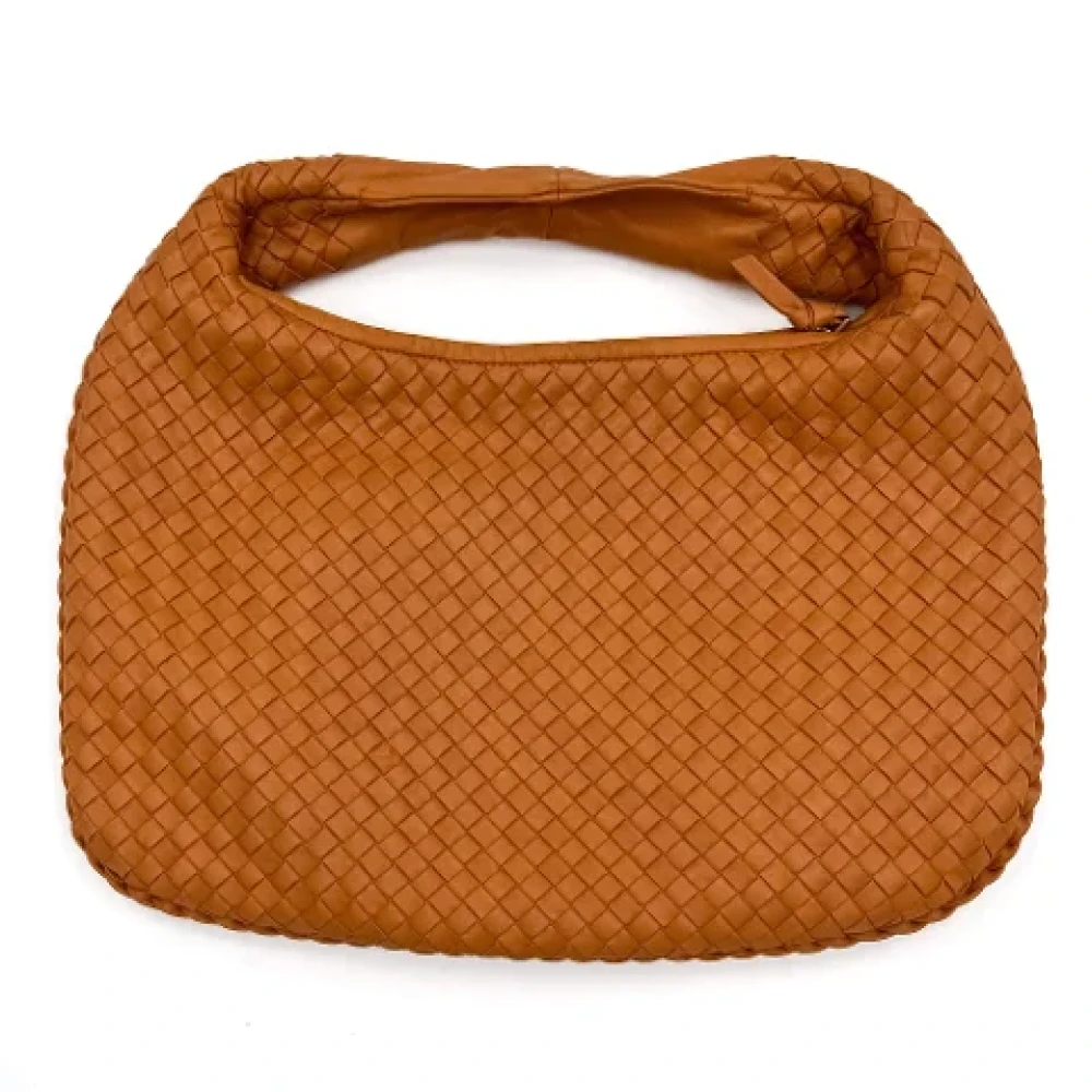 Bottega Veneta Vintage Pre-owned Leather handbags Orange Dames