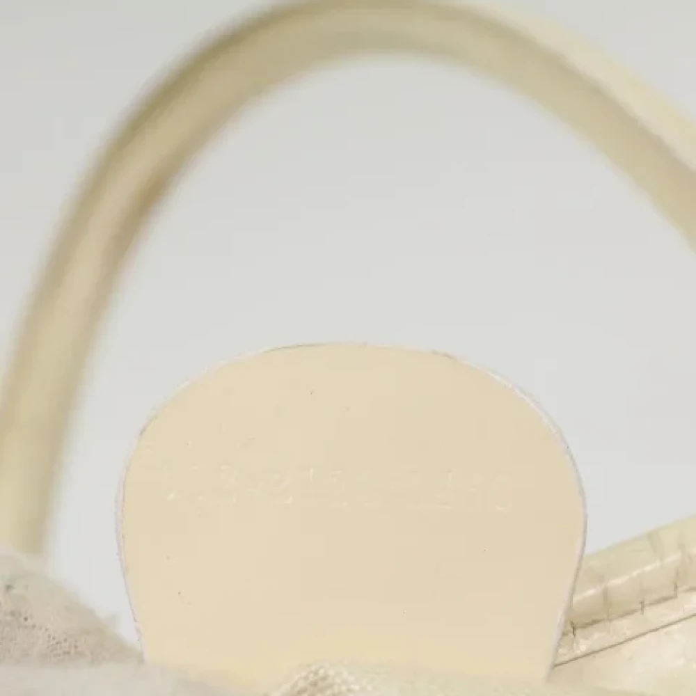 Gucci Vintage Pre-owned Fabric gucci-bags Beige Dames