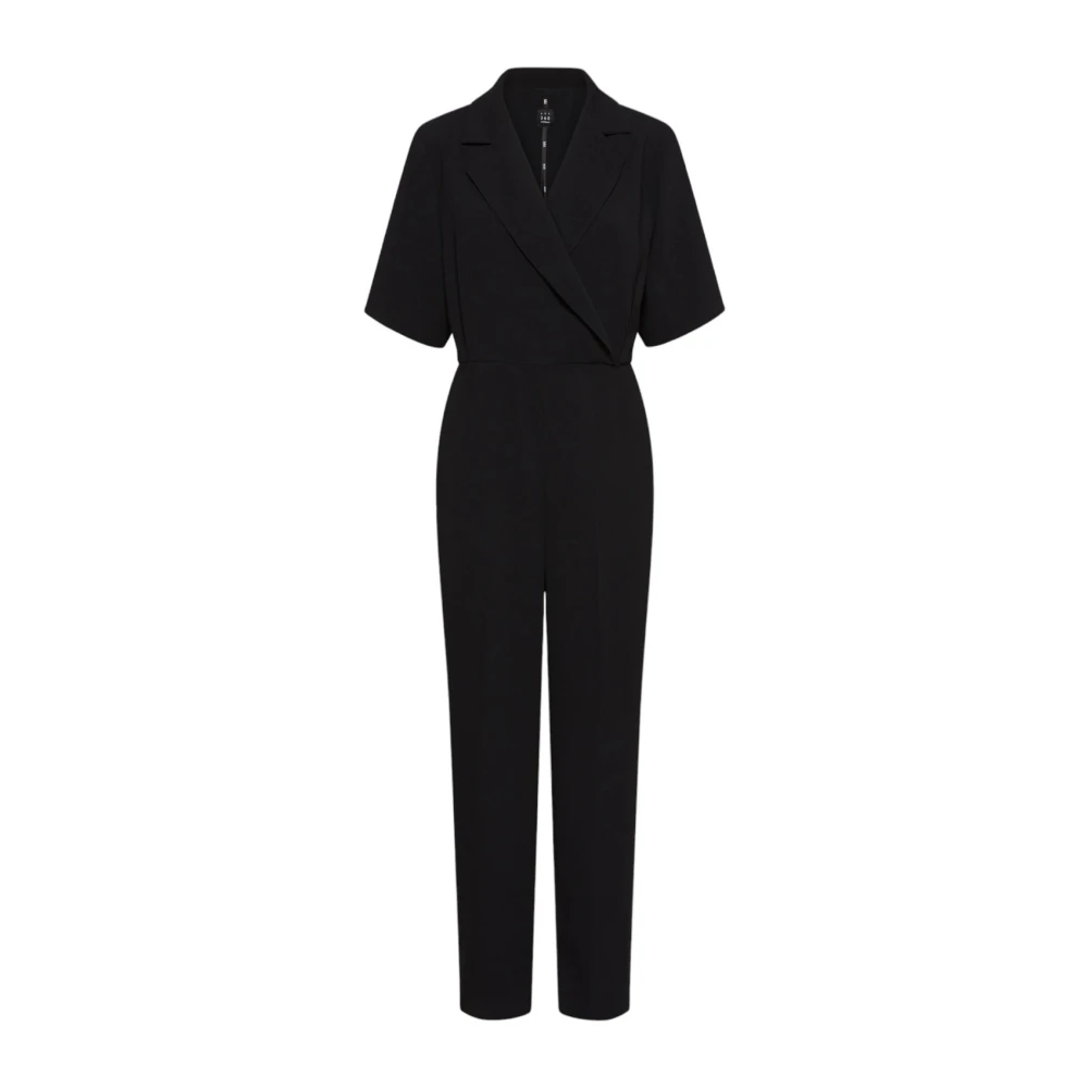 Marella Elegante Zwarte Jumpsuit voor elke gelegenheid Black Dames