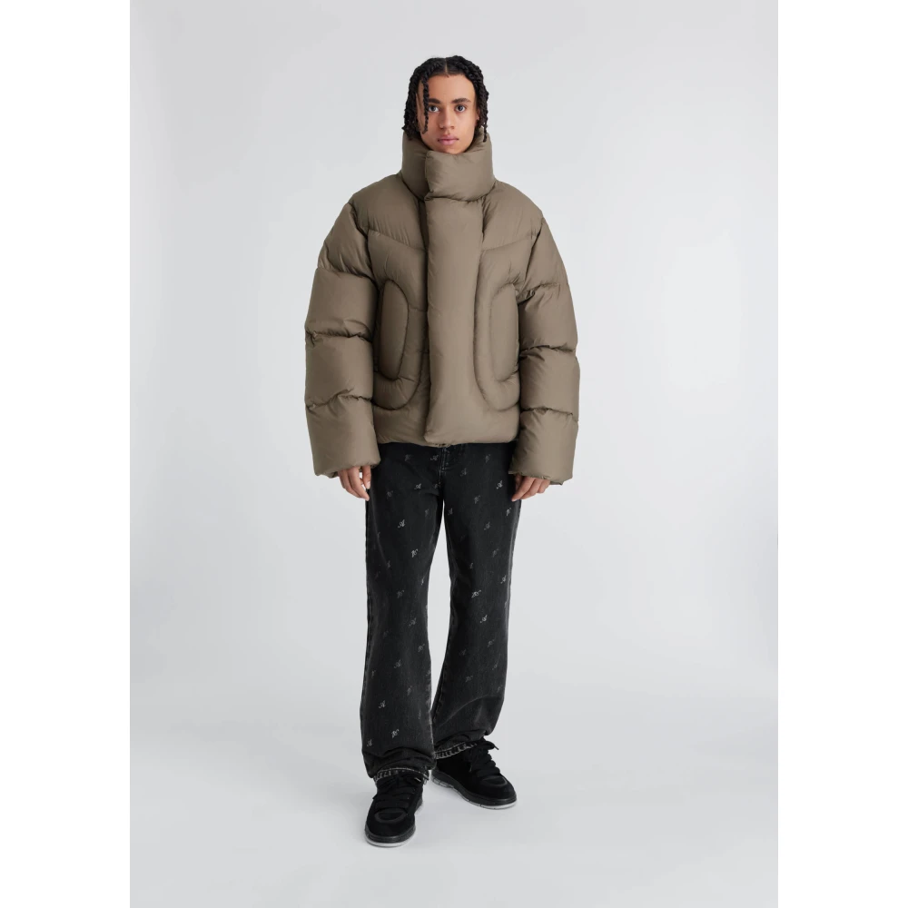 Axel Arigato Puff Puffer Brown Heren