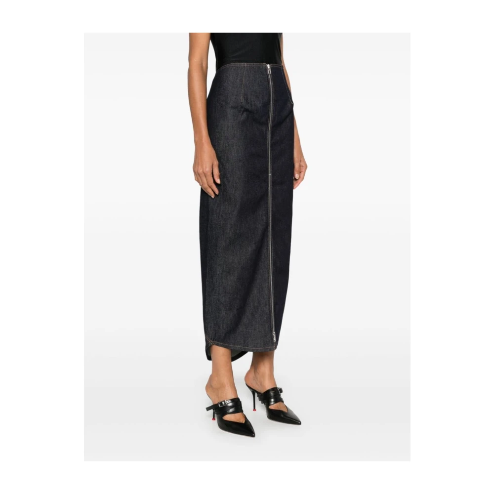 Coperni Denim Rok met Tweewegrits Blue Dames