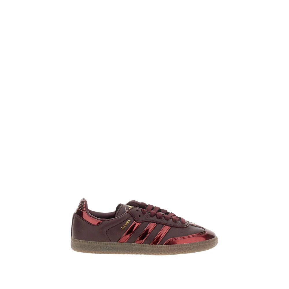 Adidas Originals Women's Red Sneakers, 5 Uk, Samba Og