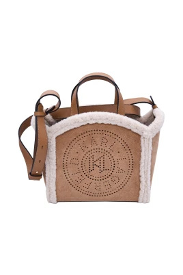K/Circle Small Tote Shearling
