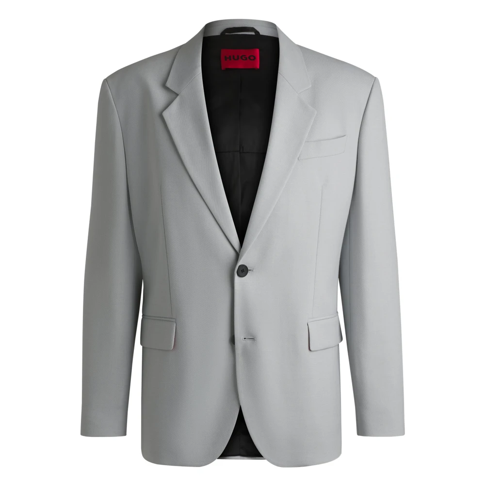 Hugo - Jackets > Blazers - Gray - Hugo - Modalova