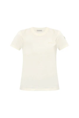 Logo Patch Bomull T-shirt