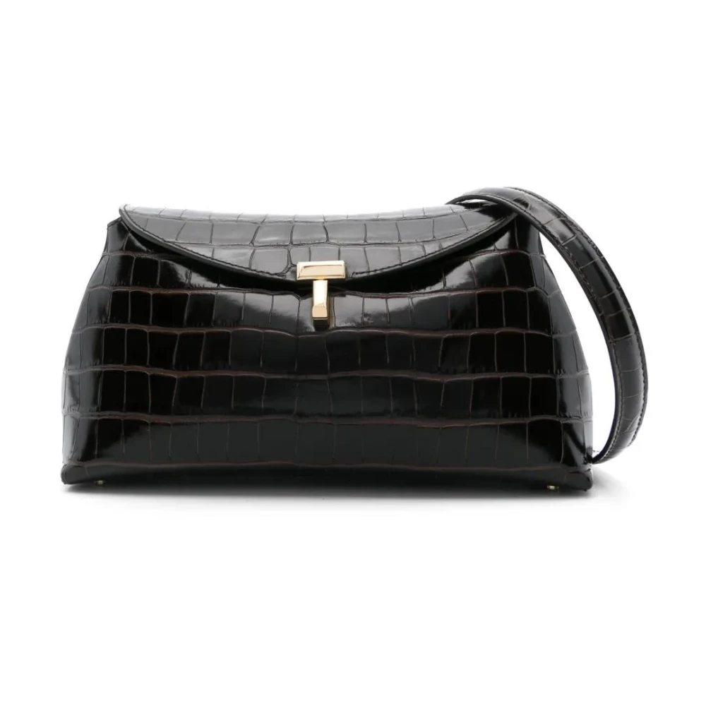Totême Donna Marrone - Mini Borsa T-Flap - Bags - One Size - Immagine 3