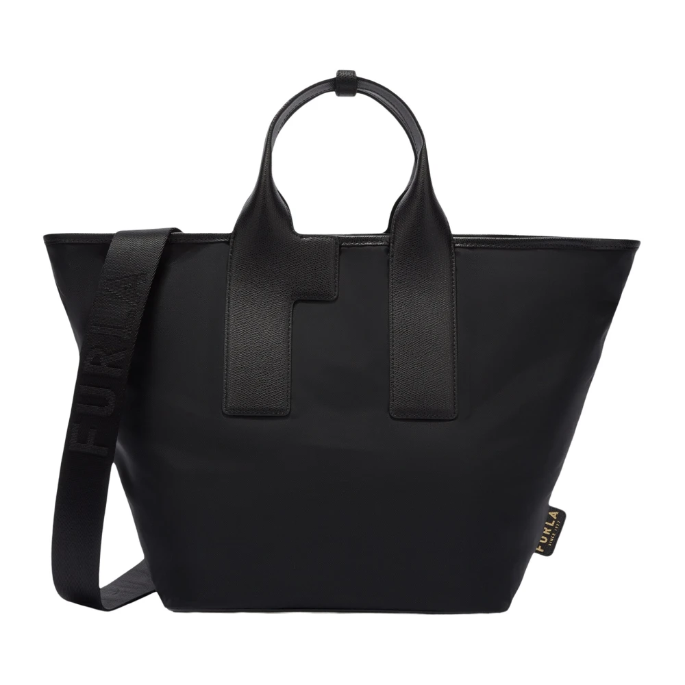Furla Piuma Tote Tas Black Dames