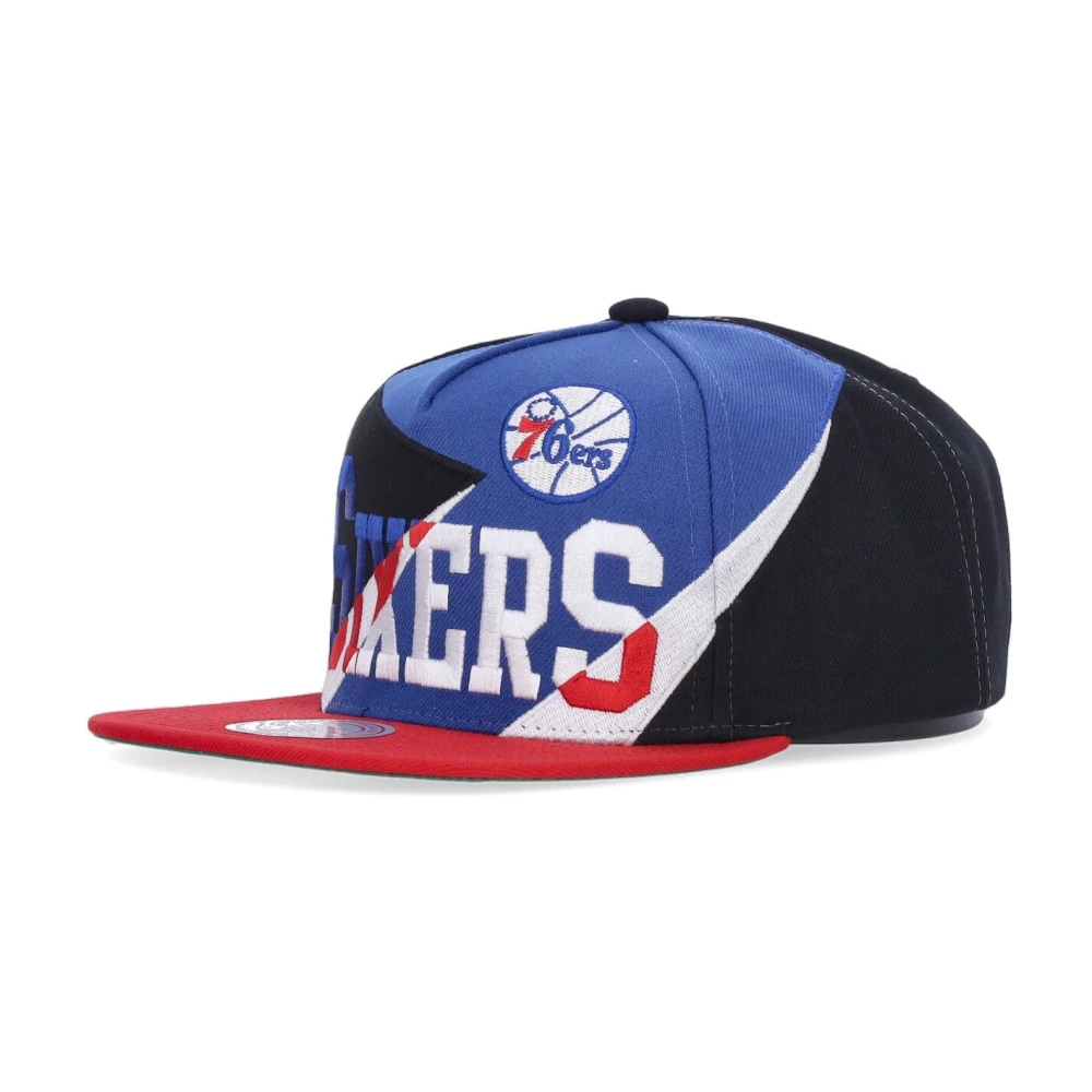 Mitchell & Ness Men's Philadelphia 76Ers Flat Visor Cap