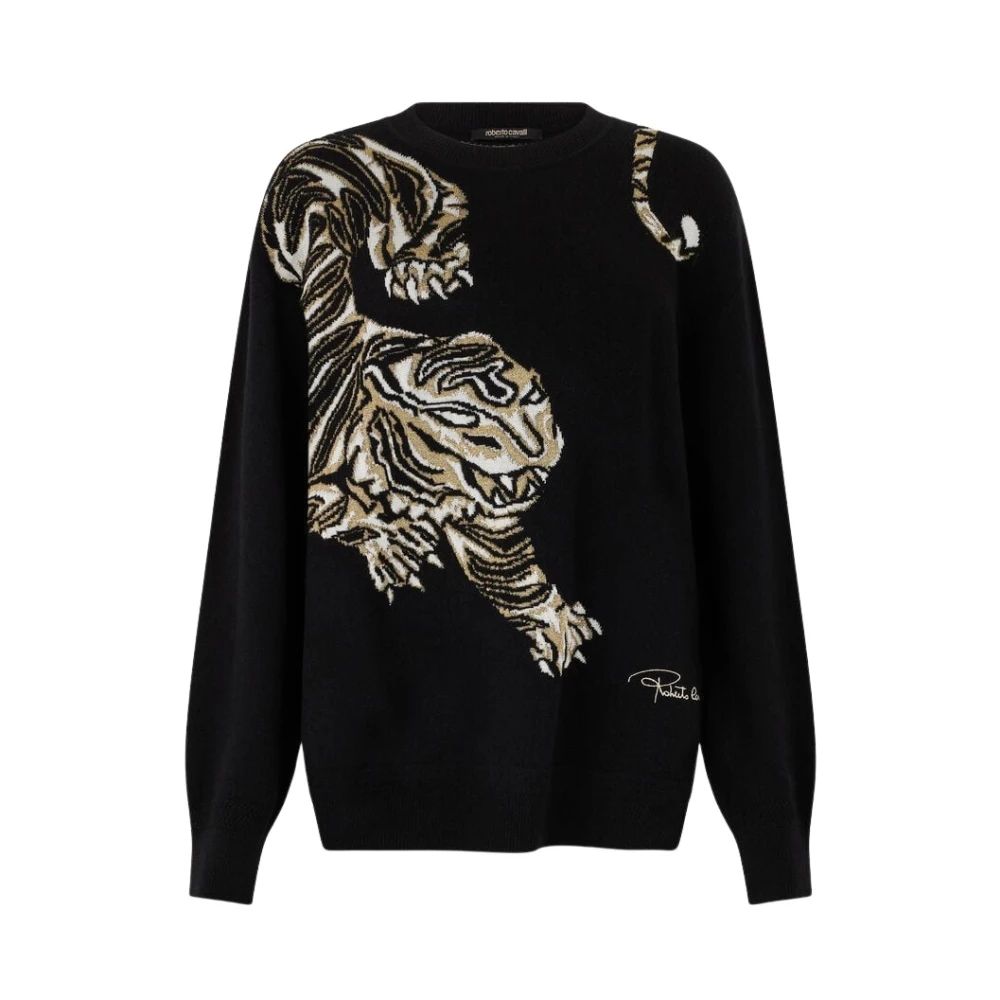 Roberto Cavalli Donna Nero Maglie, S, New,