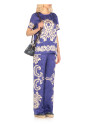 t-shirt-violet-en-viscose-avec-col-rond