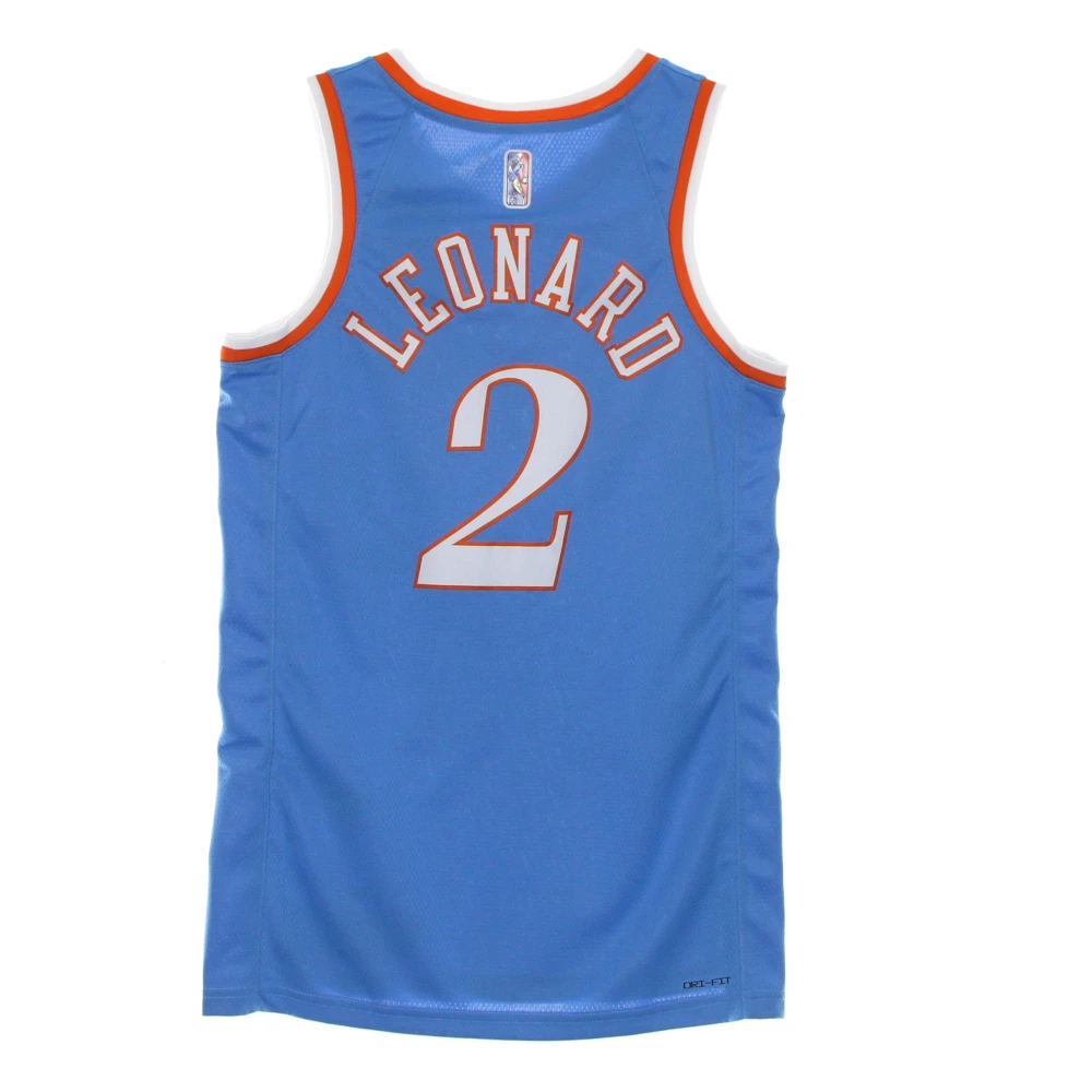 Nike Kawhi Leonard Basketbal Tank Top Blue Heren