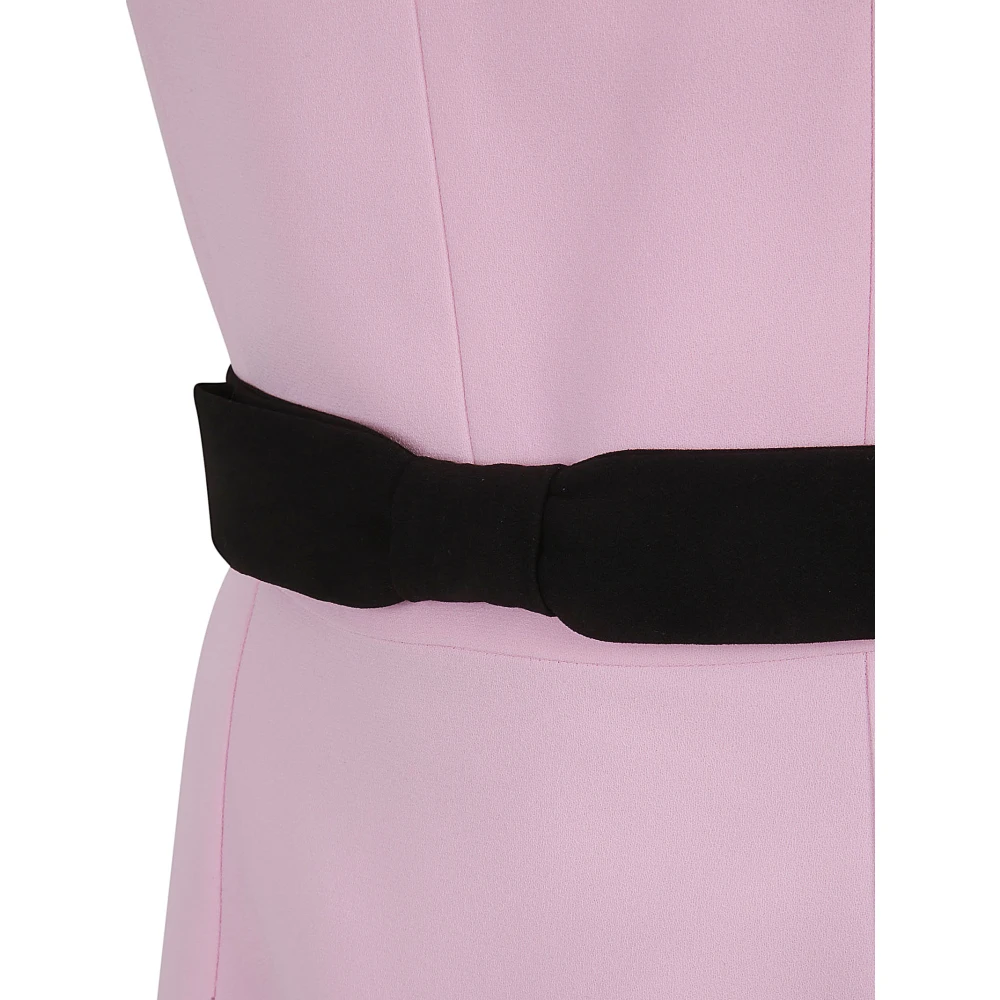 The New Arrivals Ilkyaz Ozel Roze Polyester Jurken Made in Turkije Pink Dames