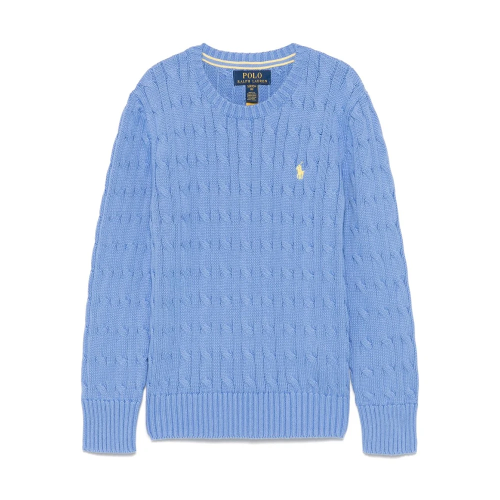Ralph Lauren Men's Blue Round-Neck Knitwear, S, Round-Neck Knitwear