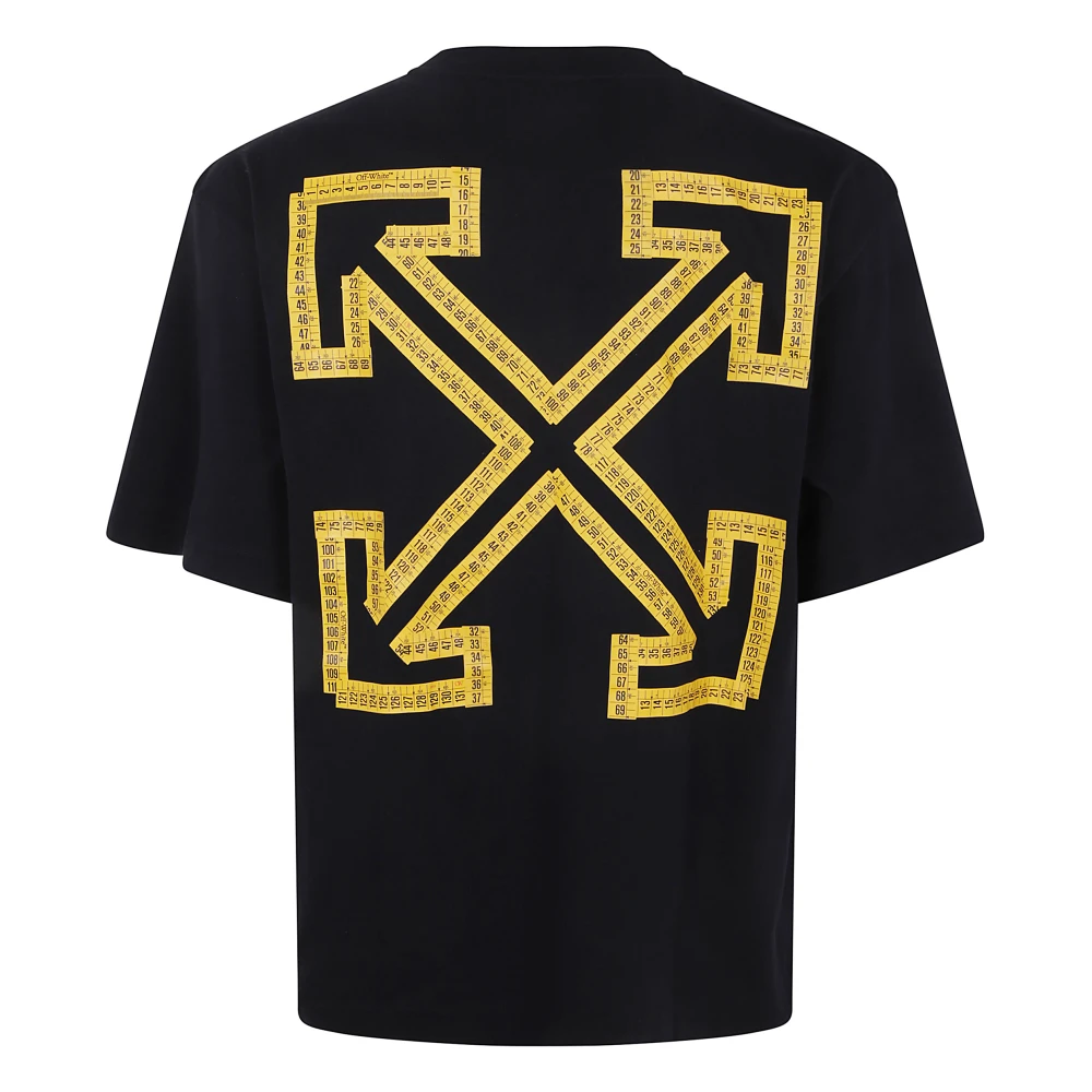 Off White Pijl Skate T-shirt Black Heren