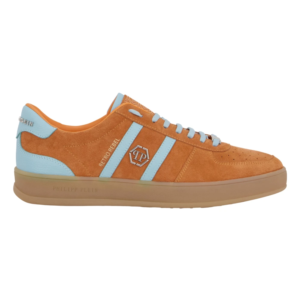 Philipp Plein Low-Top Sneakers Retro Rebel unisex Schoenen Oranje