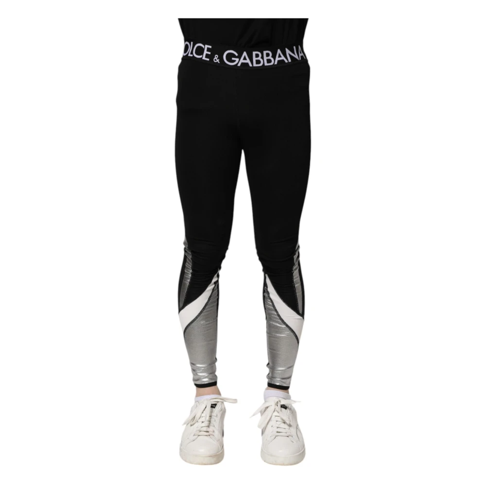 Dolce & Gabbana Men's Black Skinny Leggings Trousers - Skinny Trousers - Xs - Trousers