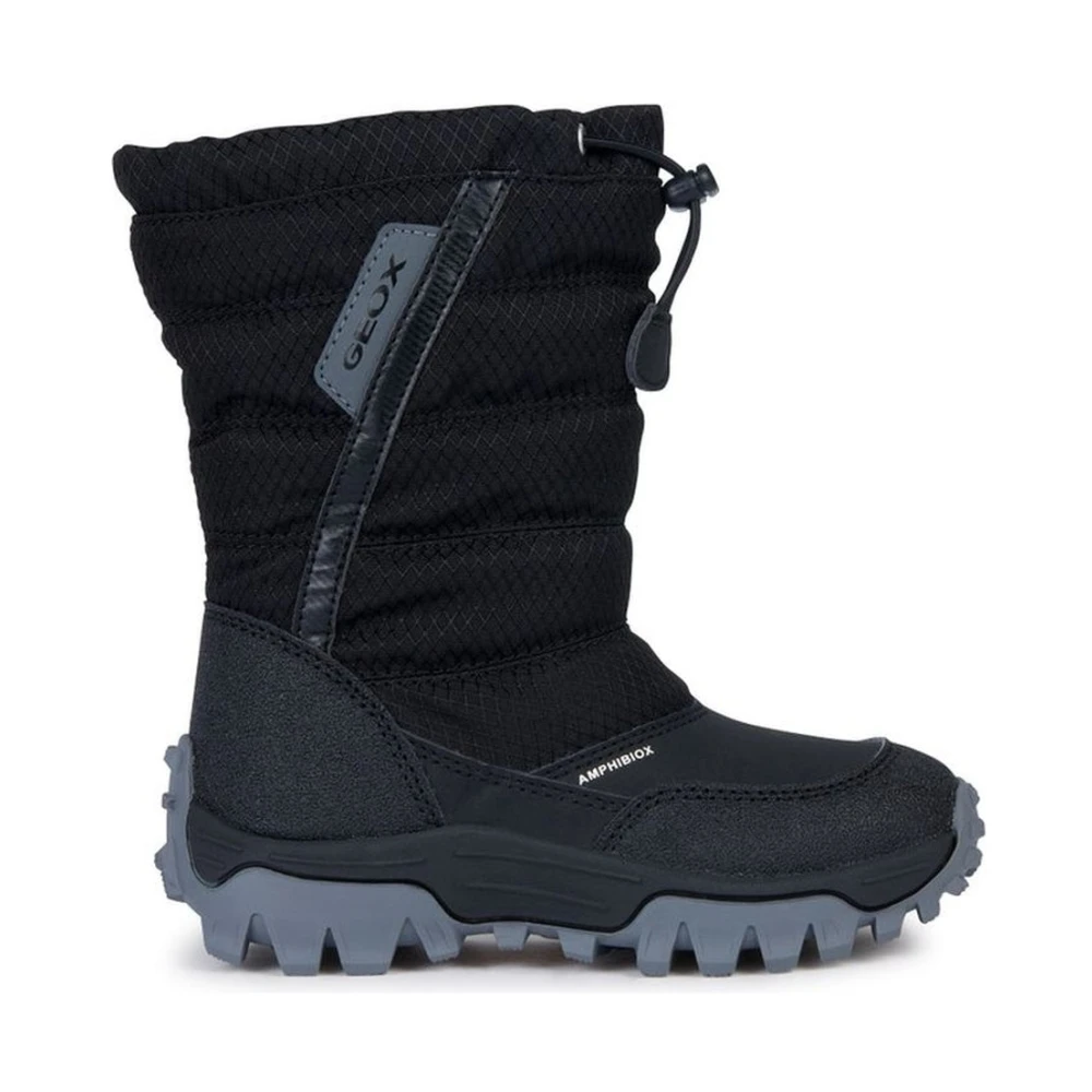 Geox Boys Black Himalaya Abx Kids Boots