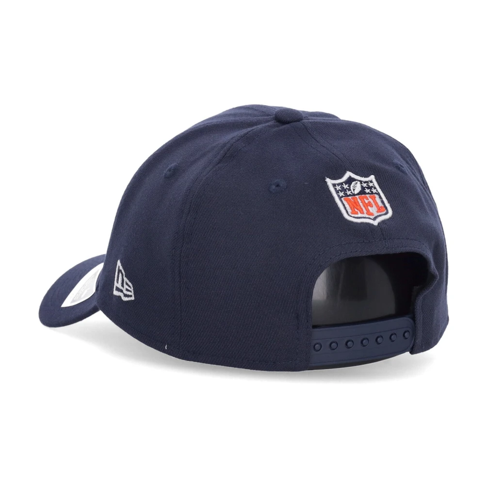 new era Chicago Bears Curvy Visor Hat NFL Draft Blue Heren