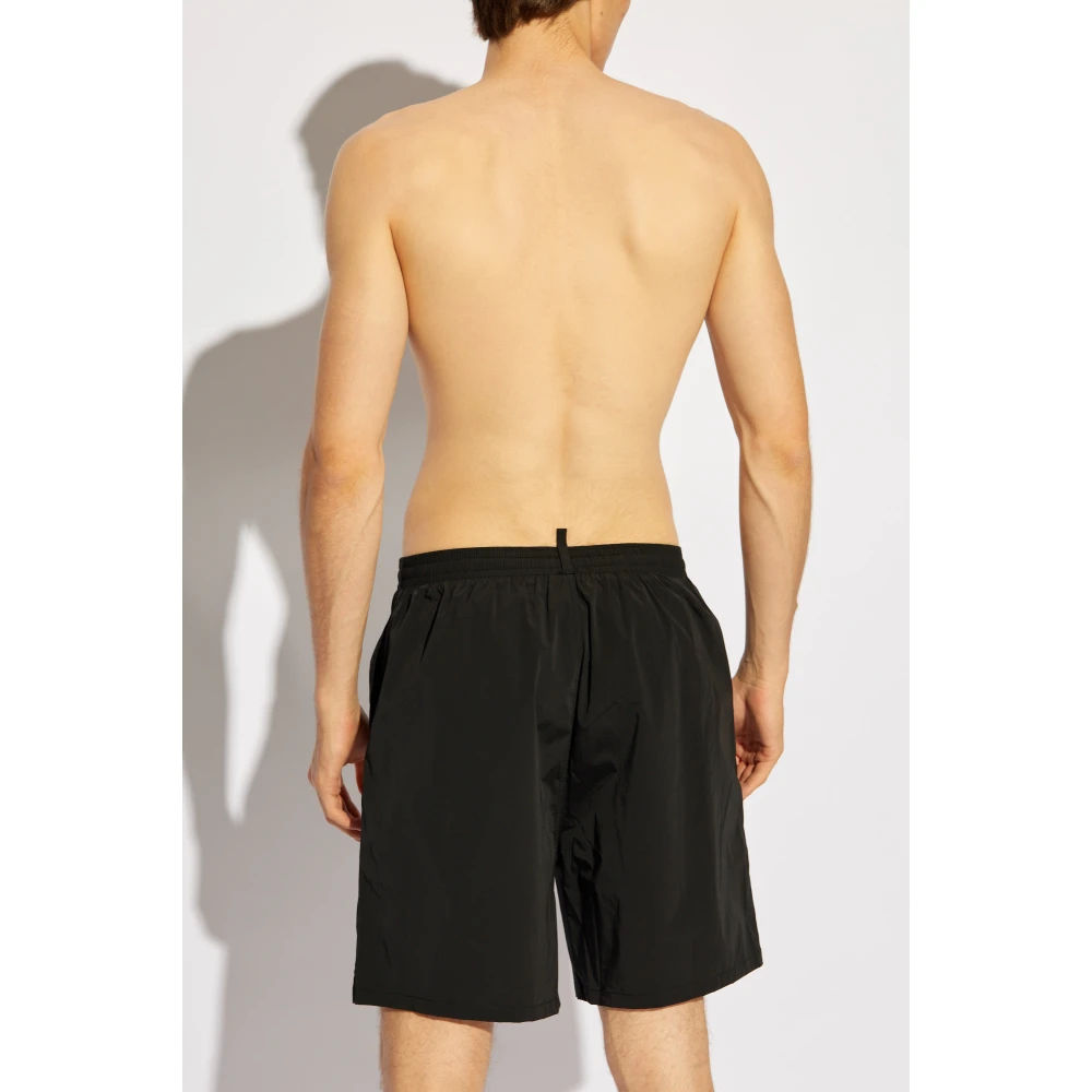 Dsquared2 Zwembroek Black Heren
