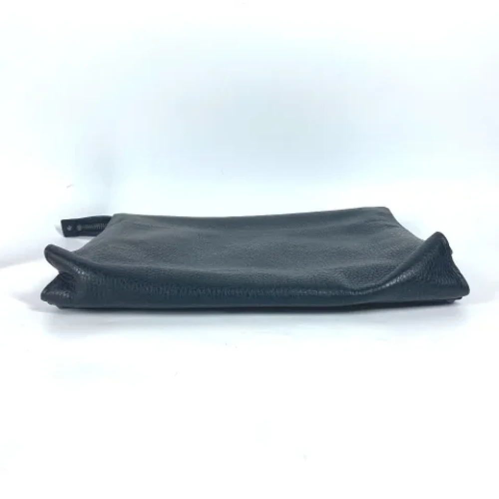 Valentino Vintage Pre-owned Leather clutches Black Dames