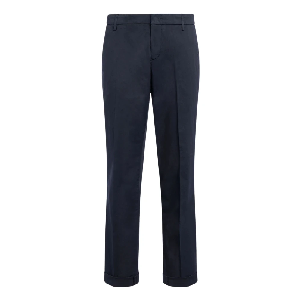 Dondup Men's Blue Chinos, W33, Gaubert Relax Chino