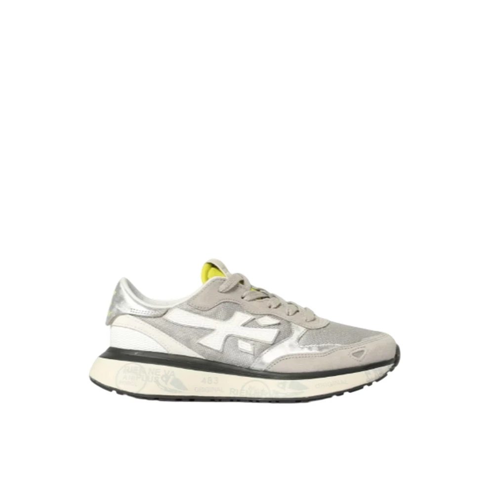 Premiata Women's Gray Sneakers, 5 Uk, Lauryn Sneaker